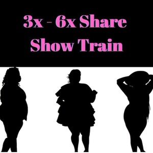 3-6X Plus Size train